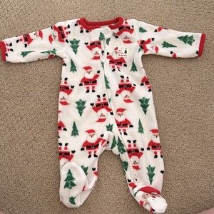 Carter’s Santa Christmas Fleece Pajamas